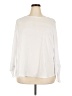 Ashley Stewart 100% Polyester Ivory Long Sleeve Blouse Size 18 Plus - photo 1