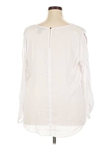 Ashley Stewart Long Sleeve Blouse (view 2)