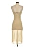 Theory 100% Polyester Tan Cocktail Dress Size 00 - photo 2