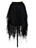 Unbranded Solid Black Formal Skirt Size M - photo 1