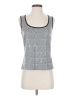 St. John Silver Sleeveless Top Size P (petite) - photo 1
