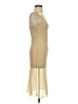 Theory 100% Polyester Tan Cocktail Dress Size 00 - photo 4