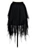 Unbranded Solid Black Formal Skirt Size M - photo 2
