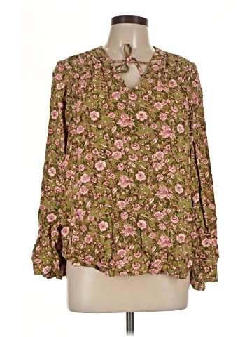 Jessica Simpson 3/4 Sleeve Henley (view 1)