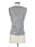 St. John Silver Sleeveless Top Size P (petite) - photo 2