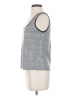 St. John Silver Sleeveless Top Size P (petite) - photo 5