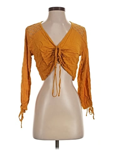 Charlotte Russe Long Sleeve Blouse (view 1)