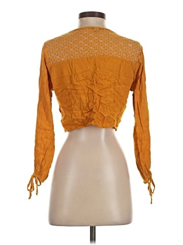 Charlotte Russe Long Sleeve Blouse (view 2)