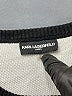 Karl Lagerfeld Paris Graphic Ivory Pullover Sweater Size M - photo 7