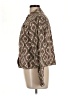Charter Club Print Brown Jacket Size L (petite) - photo 5