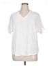 Entro White Short Sleeve Top Size XL - photo 1