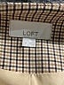 Ann Taylor LOFT Houndstooth Brown Blazer Size M - photo 6