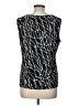 JM Collection Black Sleeveless T-Shirt Size L - photo 2