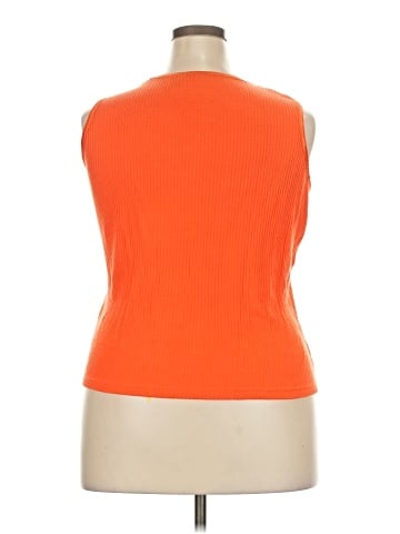 Extra Touch Sleeveless T-Shirt (view 2)