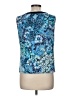 Tahari Blue Sleeveless Blouse Size M - photo 2