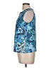 Tahari Blue Sleeveless Blouse Size M - photo 5