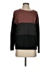 Nine Britton Color Block Brown Pullover Sweater Size S - photo 1