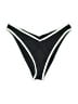 Gilly Hicks Chevron-herringbone Black Swimsuit Bottoms Size S - photo 1