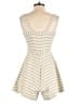 Paper Crown Stripes Ivory Tan Romper Size S - photo 2