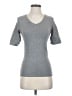 Active Basic Gray 3/4 Sleeve T-Shirt Size S - photo 1