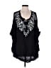 Salty Lemon Black 3/4 Sleeve Blouse One size - photo 1