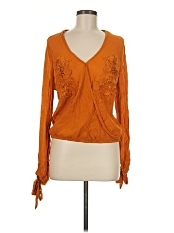 Charlotte Russe Long Sleeve Blouse (view 1)