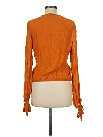 Charlotte Russe Long Sleeve Blouse (view 2)