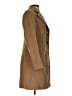 Calvin Klein Brown Wool Coat Size 2 - photo 4