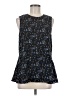 Uniqlo 100% Polyester Black Sleeveless Blouse Size M - photo 1