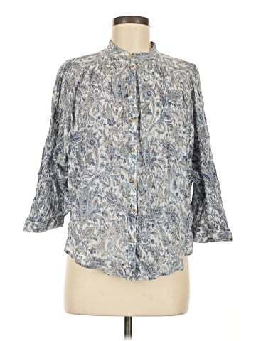 Pilcro by Anthropologie 3/4 Sleeve Blouse (view 1)