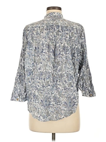 Pilcro by Anthropologie 3/4 Sleeve Blouse (view 2)