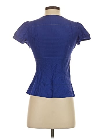 Fei Short Sleeve Silk Top (view 2)