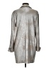 Zara Basic Metallic Silver Blazer Size S - photo 2