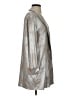 Zara Basic Metallic Silver Blazer Size S - photo 4