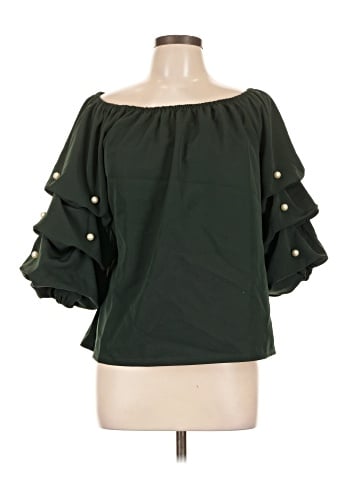 CeCe 3/4 Sleeve Blouse (view 1)