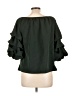 CeCe Green 3/4 Sleeve Blouse Size L - photo 2