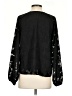 Blue Rain 100% Polyester Black 3/4 Sleeve Blouse Size S - photo 2