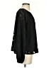 Blue Rain 100% Polyester Black 3/4 Sleeve Blouse Size S - photo 4
