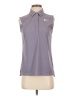 Nike 100% Polyester Gray Active Tank Size S - photo 1