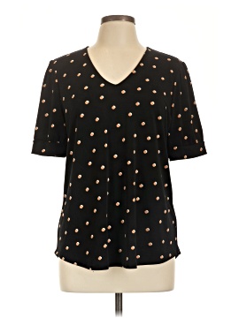 Adrianna Papell Short Sleeve Blouse