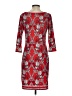 Max Studio Print Red Casual Dress Size S - photo 2