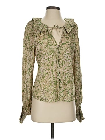 By Anthropologie Long Sleeve Blouse (view 1)