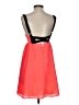 Rebecca Minkoff 100% Polyester Color Block Orange Cocktail Dress Size 0 - photo 2