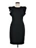 Tommy Hilfiger Solid Black Cocktail Dress Size 6 - photo 1