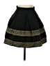 Ginger G. 100% Polyester Chevron-herringbone Black Formal Skirt Size S - photo 1