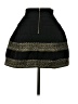 Ginger G. 100% Polyester Chevron-herringbone Black Formal Skirt Size S - photo 2