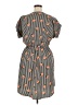 Speed Control 100% Polyester Print Orange Casual Dress Size 1X - photo 2