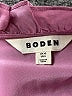 Boden 100% Silk Pink Long Sleeve Silk Top Size 6 - photo 7