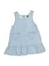 Old Navy 100% Cotton Hearts Blue Dress Size 18-24 mo - photo 1