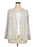 Cyrus 100% Acrylic Ivory Cardigan Size 2X - photo 1